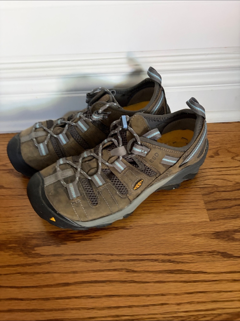 Keen Brown and Gray Women's Trail Sandals